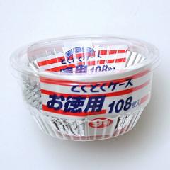 お弁当カップ　とくとくアルミケース　9号　108枚入 （ アルミカップ おかず入れ ） 
