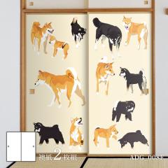 �ӂ��܎� �A�j�}�� �f�U�C�� ���� ���̊� �Č� ADG_008F 2��1�g ���œ\��^�C�v ��91cm�~����182cm �A�T�q�y��