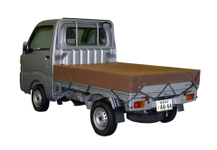 ぱーぷるん】軽トラック 軽 トラック 荷台シート サイズ 1.9m×2.1m