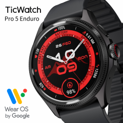 X}[gEHb` TicWatch Pro5 Enduro eBbNEHb` Wear OS by Google Android O[OΉ 5ATMh rv AEghA j