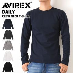 �V�� AVIREX �A�r���b�N�X T�V���c �N���[�l�b�N ���� 6153481 617395 �����O�X���[�u �A���B���b�N�X �����Y �f�C���[ ���n �g�b�v�X ��