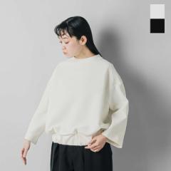 コグザビッグスモーク Tシャツ COGTHEBIGSMOKE リンクルジャージー スクエアスリーブ クルーネック プルオーバー “HILLARY TOP” 12102-