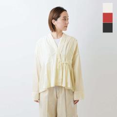 マオメイド ブラウス mao made  コットン ローン カシュクール オーバー ブラウス 511309 