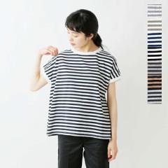 ナル Tシャツ NARU  40/2天竺 コットン ボーダー ミナミシャツ プルオーバー 649036  クーポン対象
