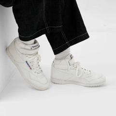 リーボック スニーカー Reebok  フルグレインレザー アッパー ハイカット スニーカー “EX-O-FIT HI” ex-o-fit-hi  クーポン対象
