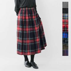 sneeuw スニュウ ウォッシュト キルティング スカート snw32-08