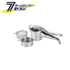 【未使用品】ハンドジューサーレバー式ステンレス ステンレス製ハンドジューサー アミ付 V-1347 [ステンレス ハンド