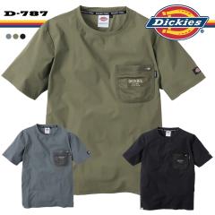 �f�B�b�L�[�Y Dickies ���� T�V���c D-787 [DICKIES �����V���c ���L �X�g���b�` ���[�N�E�F�A �ʔN ��ƕ� ��ƒ� �j�����p ���j�Z�b�N
