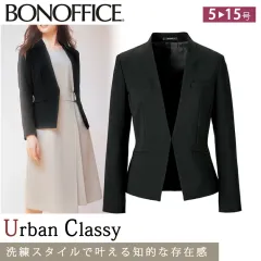 アンジョア レディース 春夏 ストレッチ ジャケット 七分袖 ストレス