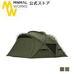 MINIMAL WORKS �����ʔ� /AGORA �A�S�� / �V�F���^�[ OLIVE TAN �h�[���e���g �A�E�g�h�A �L�����v MGSH-AG000-GO0