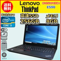 B 8 Core i3 SSD256GB 8GB LENOVO ThinkPad E590 Windows10 Windows11 J 10L[  m[gp\R 15.6