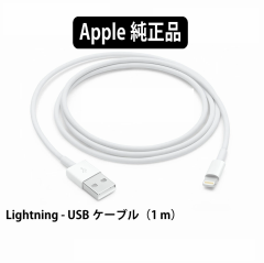  iPhoneV[Y{̕Wi@CgjOP[u [d ʐM Lightning - USBP[u (1m) AbvKi Abv