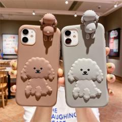 iPhone14 iPhone13 iPhone12 iPhone11 ʂ iPhone P[X Toy Poodle gCv[h ̓I 킢   Ck 