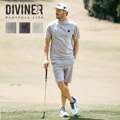 �yDIVINER GOLF�z �S���t�E�F�A �����Y �Z�b�g�A�b�v �u�����h �㉺�Z�b�g �S���t �����V���c �n�[�t�p���c �T�C�h���C�� ���b�N�l�b�N 