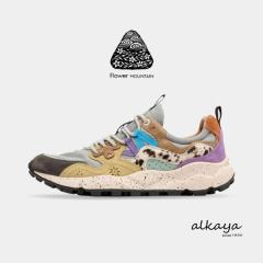 Flower MOUNTAIN �t�����[ �}�E���e���@YAMANO3 ���}�m3 GRAY/CHARCOAL/BEIGE �O���[/�`���R�[��/�x�[�W�� �ԕi������������