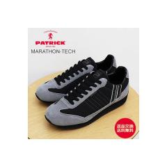 PATRICK �p�g���b�N MARATHON-TECH �}���\���E�e�b�N BK/GY �u���b�N/�O���[ �ԕi������������