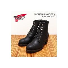 RED WING ���b�h�E�B���O 3400 WOMENS  MODERN EILEEN �E�B�����Y ���_�� �A�C���[�� Black Boundary �u���b�N�E�o�E���_���[ �ԕi����