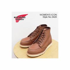 RED WING bhEBO 3426 WOMENS  6" Classic Moc EBY 6C` NVbNbN Mocha"Oro Iginal" J"I CWi" 