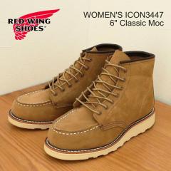 ԕi RED WING bhEBO 3447 WOMENS  6-INCH CLASSIC MOC EBY 6C` NVbNbN z[\[ ~[