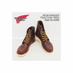 RED WING bhEBO Style No.8088 IRON RANGER TRACTION TRED ACA W[ gNVgbh AMBER HARNESS Ao[ 