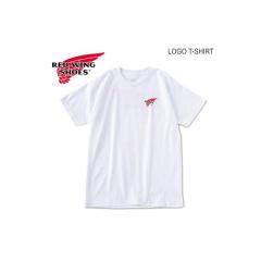 RED WING bhEBO Logo T-shirt STVc WHITE zCg MADE IN USA AJW