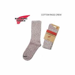 RED WING bhEBO Cotton Ragg Crew Socks RbgEOEN[\bNX Hot Burgundy zbgEo[KfB MADE IN USAu[