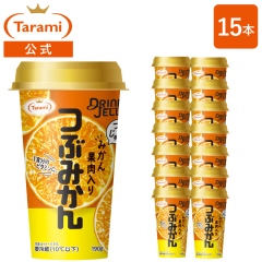 �������� ����݌����ʔ� DRINKJELLY �Ԃ݂��� 190g 15�{�Z�b�g ���ރ[���[ �݂���[���[ ���N�[����(�①)�E�����s�� ���k�C���E����