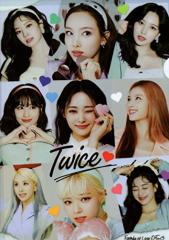 TWICE (gDCX) OtBbN NAt@C A4SIZE