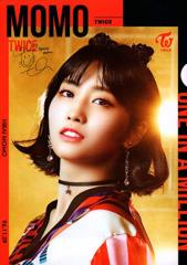 TWICE (gDCX)  MOMO OtBbN NAt@C A4SIZE