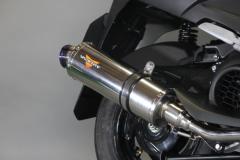 HMS ホンダ FTR223 (BA-MC34/JBK-MC34) バイクマフラー 100φ砲弾