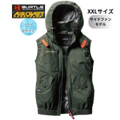 BURTLE(�o�[�g��) AC2074 �G�A�N���t�g �x�X�g �T�C�h�t�@�� �~���X�O���[�� XXL�T�C�Y (�� �t�@���t���E�F�A�E�ՔM�E�������[�h �n�[