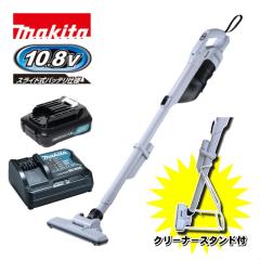 �}�L�^(makita) CL200FDSHW �N���[�i�[(�|���@) 10.8V (1.5Ah)�Z�b�g�i �X�^���h�t
