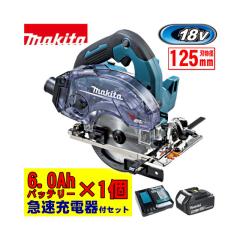�}�L�^(makita) KS515DZ 125mm�ۃm�R(�_�X�g�{�b�N�X) 18V (�{�́{BL1860B�{�[�d��)