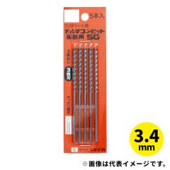 �~���i�K DLS034SGP5 �f���^�S���r�b�g �U���pSG 3.4mm (5�{��)