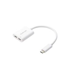 �y�݌ɏ����E���������I�z �G���R�� USB-C �ϊ��A�_�v�^ �y 100W PD�}���[�d 4K�f���o�� �z USB Type-C to Type-C�~2 �����f�[�^�]�� ( W