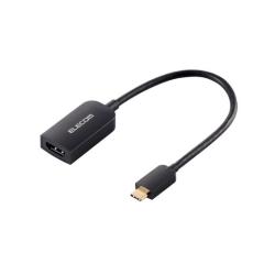 �G���R�� USB-C HDMI �ϊ��A�_�v�^ �y4K/60Hz�Ή��z USB Type-C �f���o�� ( Windows MacBook Chromebook Android iPhone iPad ) �u���b�N