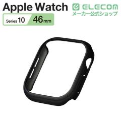 �y�݌ɏ����E���������I�z �G���R�� �A�b�v���E�H�b�` �J�o�[ Apple Watch Series 11 / 10 [ 46mm ] �o���p�[ �n�[�h �P�[�X ���ʕی� �u