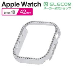 �y�݌ɏ����E���������I�z �G���R�� �A�b�v���E�H�b�` �J�o�[ Apple Watch Series 11 / 10 [ 42mm ] �o���p�[ �n�[�h �P�[�X ���ʕی� ��