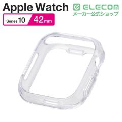 �y�݌ɏ����E���������I�z �G���R�� Apple Watch 42mm �p �\�t�g�o���p�[ AppleWatch 42 �n�[�h �o���p�[ �J�o�[ �N���A ��AW-24BBPUCR