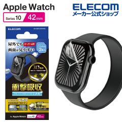 �G���R�� Apple Watch�p �t�B���� �Ռ��z�� �X�[�p�[AR ������ �w��h�~ �\�t�c�[���t 42mm �t�� �ی� �t�B���� ��AW-24BFLAFPARRG