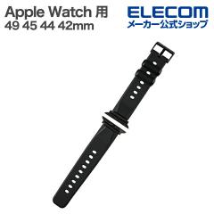 �G���R�� Apple Watch �p �o���h ZEROSHOCK 49 45 44 42mm �o���h TPU ZEROSHOCK �u���b�N��AW-25ABDZEROBK