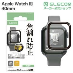 �y�݌ɏ����E���������I�z �G���R�� Apple Watch �p 40mm �t���J�o�[�K���X�t�B���� ������ PET�t���[���t ��AW-25EFLGFRBK