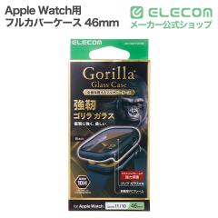 �G���R�� Apple Watch�p 46mm �t���J�o�[�P�[�X �S���� �u���b�N ��AW-26AFCGOBK