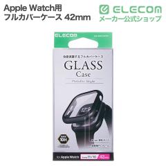 �G���R�� Apple Watch�p 42mm �t���J�o�[�P�[�X ���^���b�N �u���b�N ��AW-26BFCGPBK
