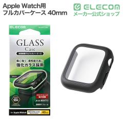 �G���R�� Apple Watch�p 40mm �t���J�o�[�P�[�X �u���b�N ��AW-26EFCGBK