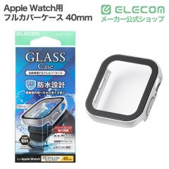 �G���R�� Apple Watch�p 40mm �t���J�o�[�P�[�X �h�� ���^���b�N �V���o�[ ��AW-26EFCGEPSV