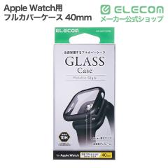 �G���R�� Apple Watch�p 40mm �t���J�o�[�P�[�X ���^���b�N �u���b�N ��AW-26EFCGPBK