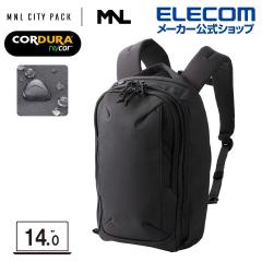 �G���R�� �o�b�N�p�b�N 14inch 14L MNL CITY PACK LITE CORDURA re/cor �R�[�f���� ���R���[ �������H �u���b�N��BM-MNLBP04BK