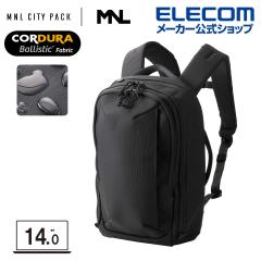 �G���R�� �o�b�N�p�b�N 14inch 14L MNL CITY PACK LITE CORDURA Ballistic �R�[�f���� �o���X�e�B�b�N �������H �u���b�N��BM-MNLBP05BK