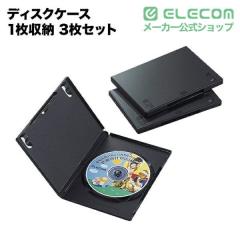 �G���R�� DVD�P�[�X CD�P�[�X DVD �g�[���P�[�X ���ނɕ֗��Ȕw���x�����A�C�R���V�[���t 3���g �u���b�N��CCD-DVD01BK